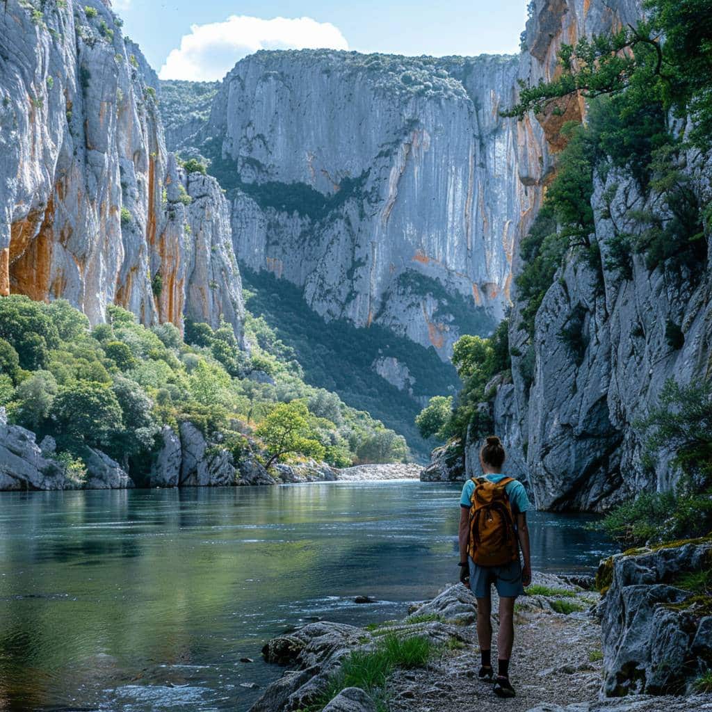 Les gorges de l’Ardèche