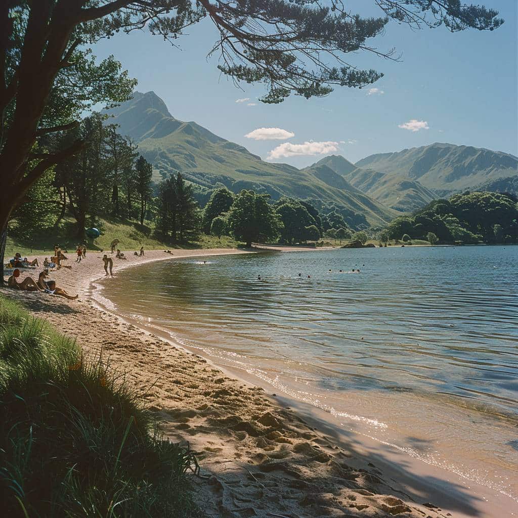 Un bel après midi au lac du Poursollet