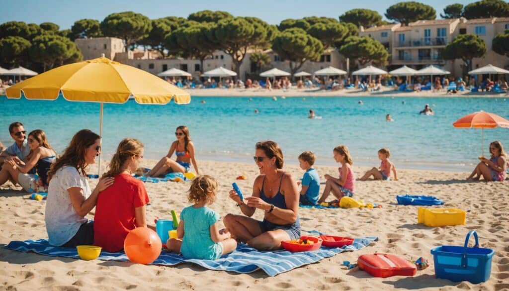 Famille explorant les paysages de Majorque