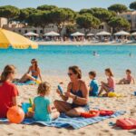 Famille explorant les paysages de Majorque
