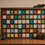 Calendrier de l'Avent fait maison avec décorations