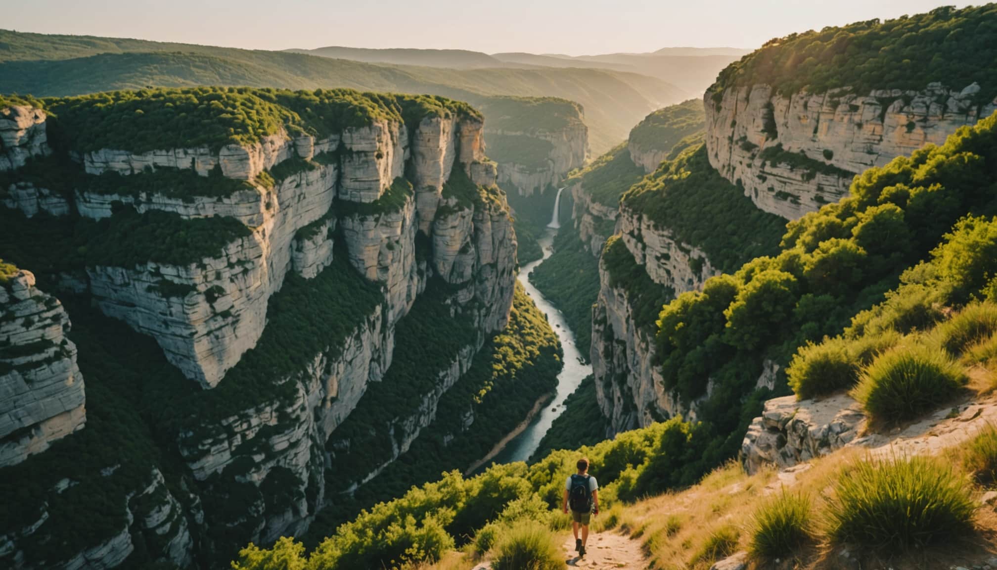 Randonnée en Ardèche avec paysages magnifiques