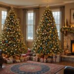 Décoration festive pour sapin aux tendances 2025