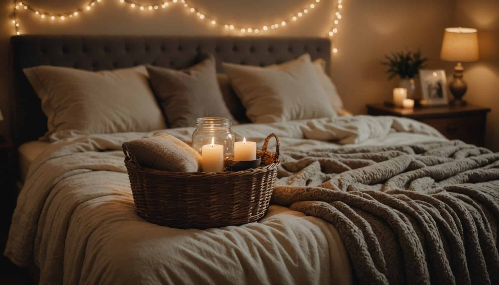Espace relooké en havre de paix apaisant  
Décoration douce pour une chambre zen et accueillante