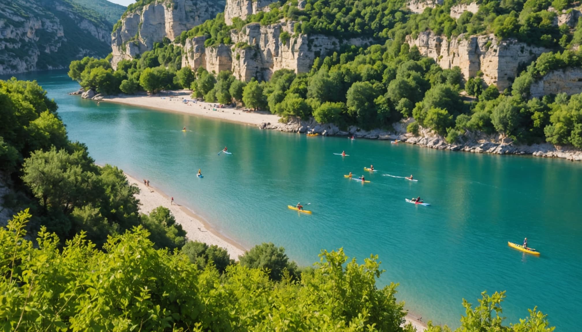 Activités nautiques à Saint-Martin d'Ardèche