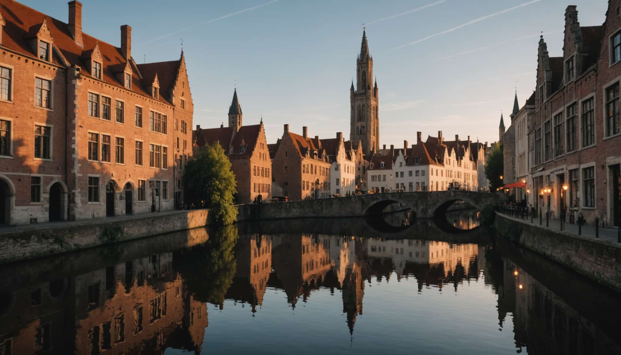 Ville belge avec monuments historiques et culture vivante