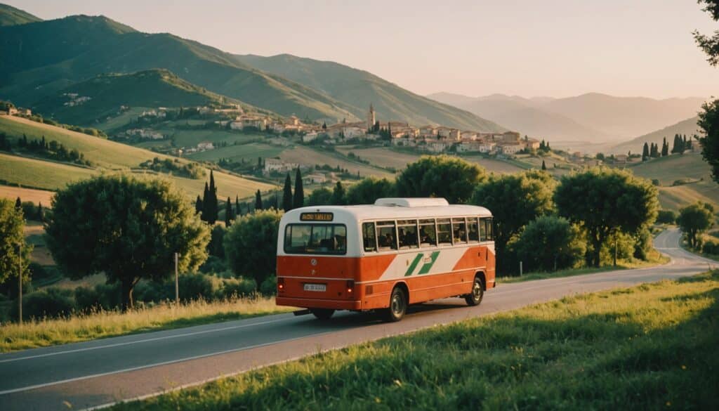 Voyage en bus à travers l'Italie avec conseils pratiques